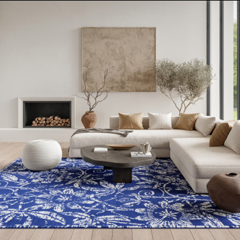 Nourison Whimsicle Whs05 Navy Area Rugs