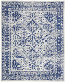 Nourison Whimsicle Whs15 Ivory Navy Area Rugs