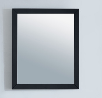 Fully Framed 24" Espresso Mirror