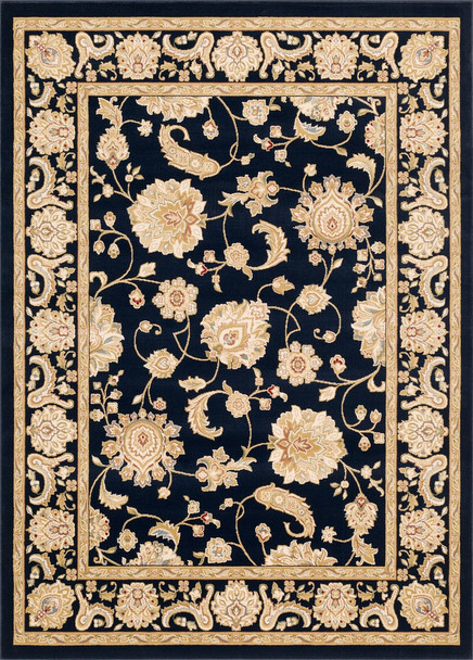 L'Baiet Akron Ak378b Blue Area Rugs