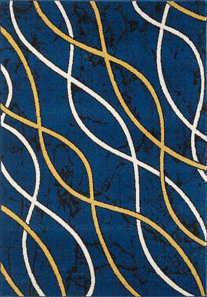 L'Baiet Chelsea Ch367b Blue Area Rugs