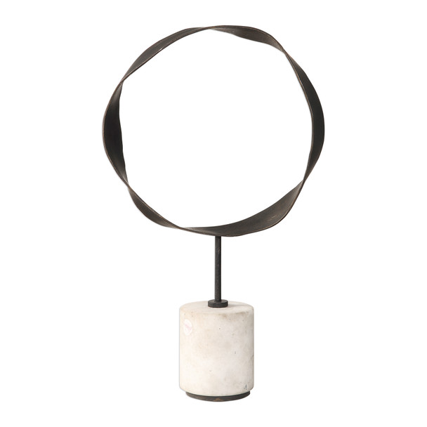 Uttermost Rilynn Metal Ring Sculpture