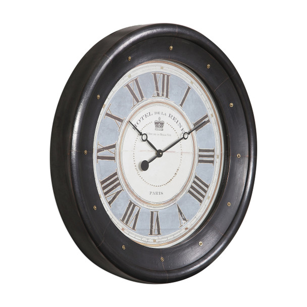 Uttermost Jayden Round Wall Clock