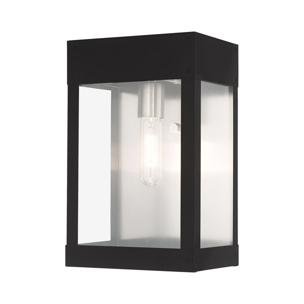 Livex Lighting 1 Lt Black Outdoor Wall Lantern - 20872-04