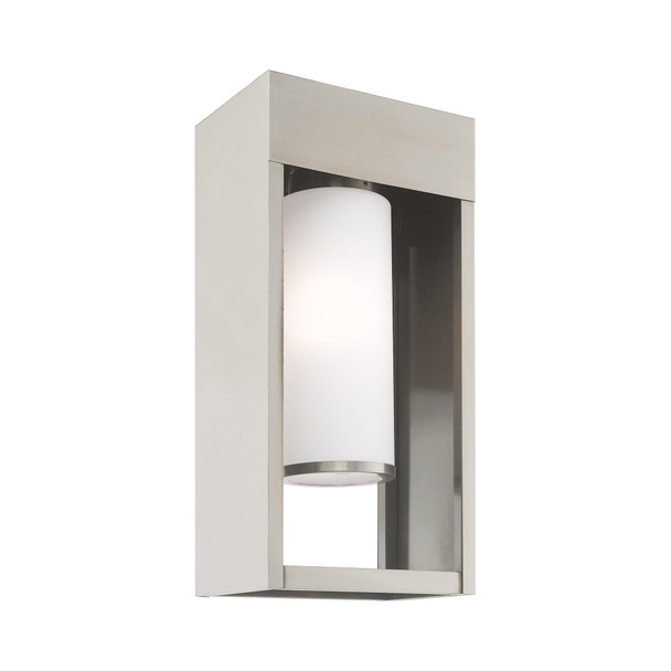 Livex Lighting 1 Lt Brushed Nickel Outdoor Wall Lantern - 20983-91