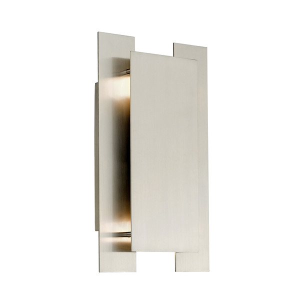 Livex Lighting 2 Lt Brushed Nickel Ada Wall Sconce - 40690-91