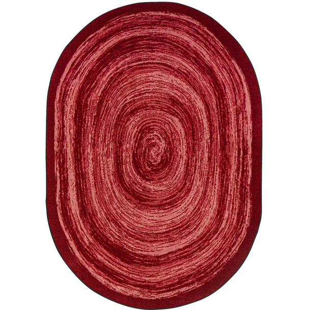 Kid Essentials Feeling Fun Red Area Rugs