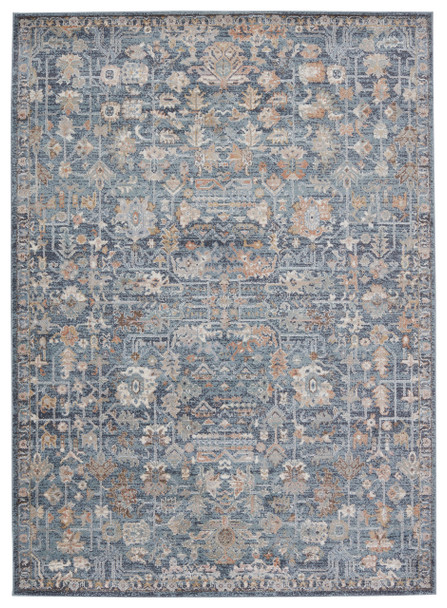 Jaipur Living Mariette ABL08 Oriental Blue Power Loomed Area Rugs