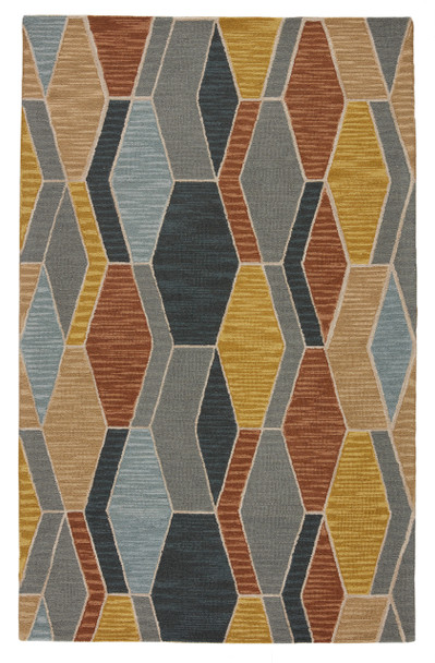 Jaipur Living Sade AMA04 Geometric Gray Hand Tufted Area Rugs