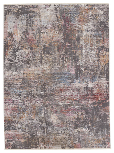 Jaipur Living Jonet AUD06 Abstract Dark Gray Power Loomed Area Rugs