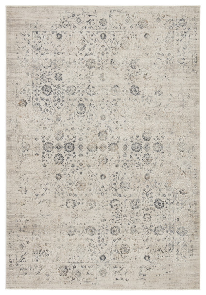 Jaipur Living Jasiel CIQ36 Trellis Gray Power Loomed Area Rugs