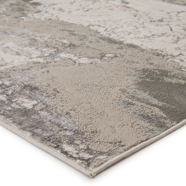 Jaipur Living Cisco CTY04 Abstract Gray Power Loomed Area Rugs