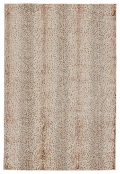 Jaipur Living Axis CTY13 Animal Tan Power Loomed Area Rugs