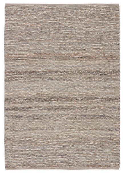Jaipur Living Sanja DRM02 Solid Taupe Handwoven Area Rugs