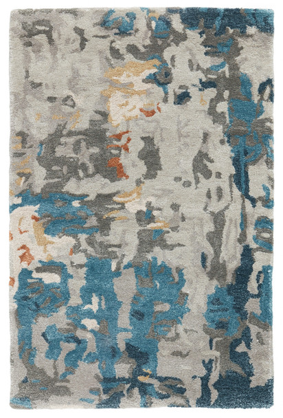 Jaipur Living Segall GES42 Abstract Dark Blue Hand Tufted Area Rugs