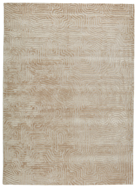 Jaipur Living Impress GES49 Abstract Beige Hand Tufted Area Rugs