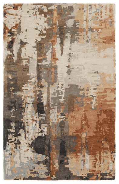 Jaipur Living Matcha GES55 Abstract Gray Hand Tufted Area Rugs