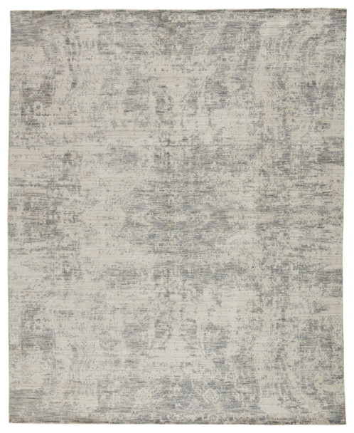 Jaipur Living Lizea GNV02 Abstract Ivory Jacquard With Hand Carving Area Rugs