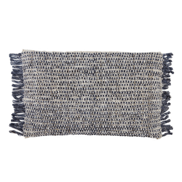 Jaipur Living Honaz AGO09 Textured Navy Pillows