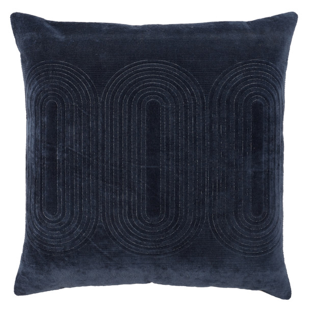Jaipur Living Joyce DOC03 Geometric Navy Pillows