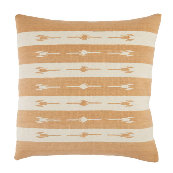 Jaipur Living Vanda EMN03 Stripes Light Tan Pillows