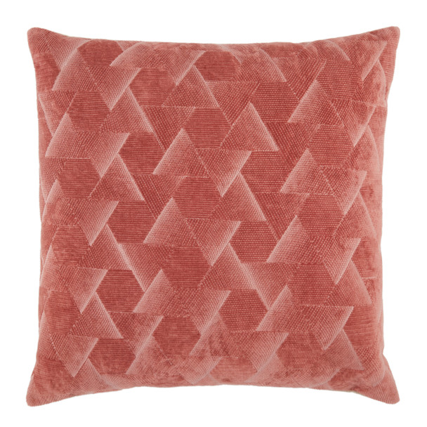 Jaipur Living Jacques NOU07 Geometric Dark Pink Pillows
