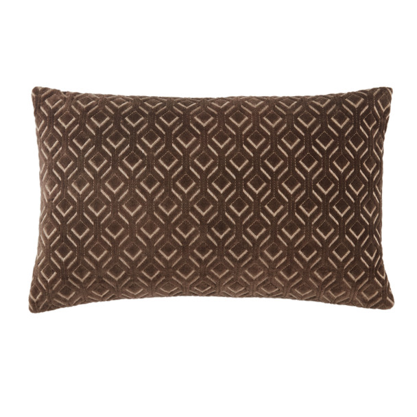 Jaipur Living Colinet NOU10 Trellis Dark Taupe Pillows