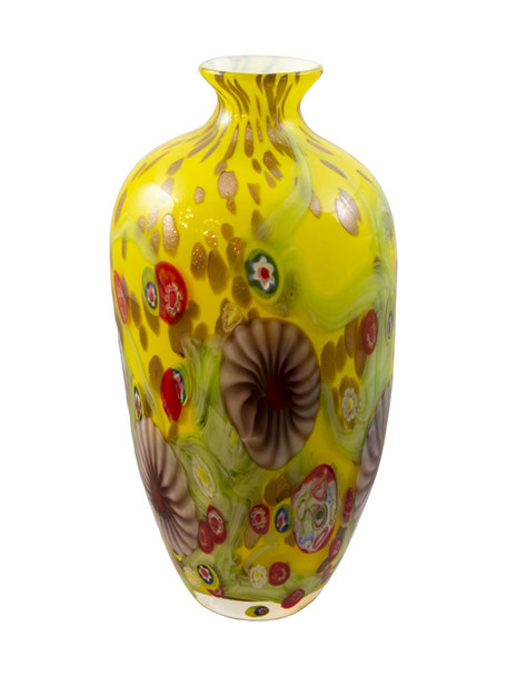 Dale Tiffany Anzio Hand Blown Art Glass Vase