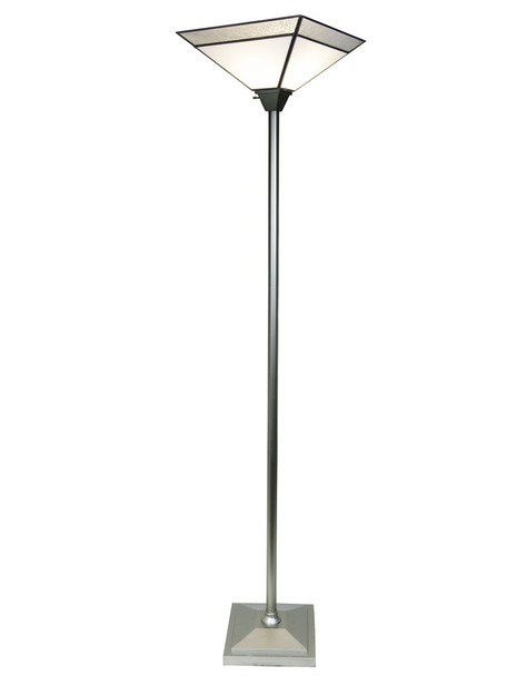 Dale Tiffany Concord Fused Glass Torchiere Floor Lamp