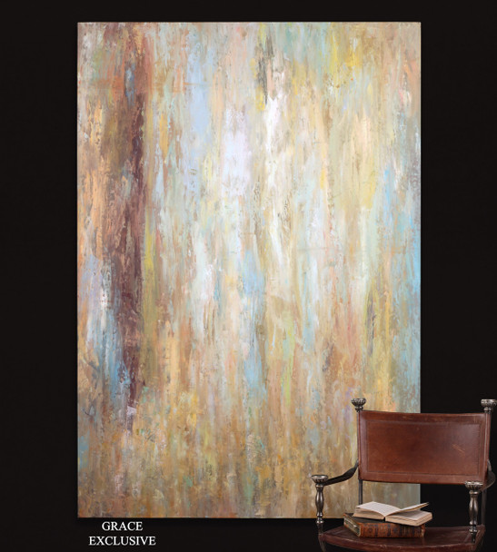 Uttermost Raindrops Canvas Wall Art