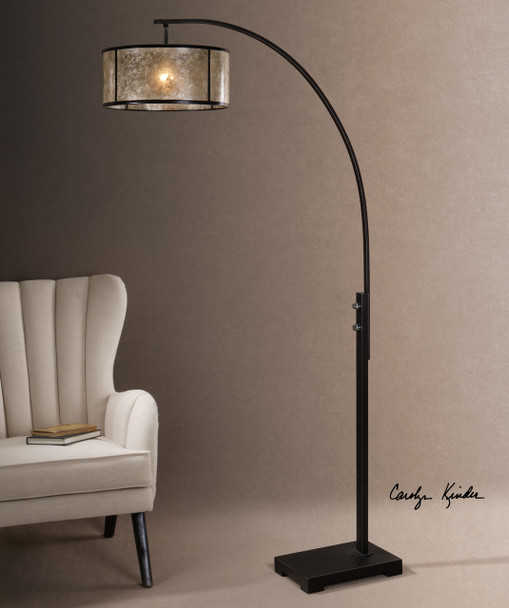 Uttermost Cairano Drum Shade Floor Lamp