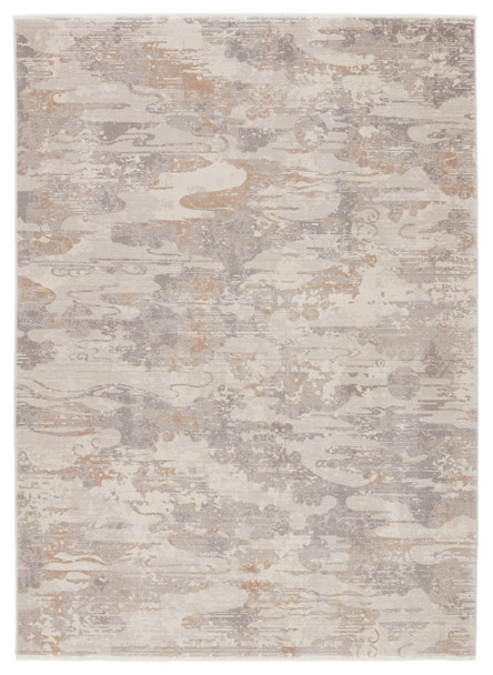 Jaipur Living Cumulus LNS01 Abstract Tan Power Loomed Area Rugs