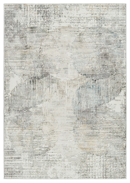 Jaipur Living Lavorre MEL06 Abstract Gray Power Loomed Area Rugs
