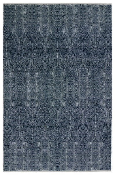 Jaipur Living Bram MER06 Tribal Dark Blue Power Loomed Area Rugs