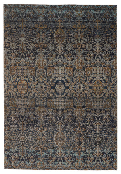 Jaipur Living Bodega POL31 Trellis Dark Blue Power Loomed Area Rugs