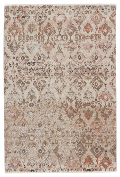 Jaipur Living Asani SBC01 Ikat Tan Power Loomed Area Rugs