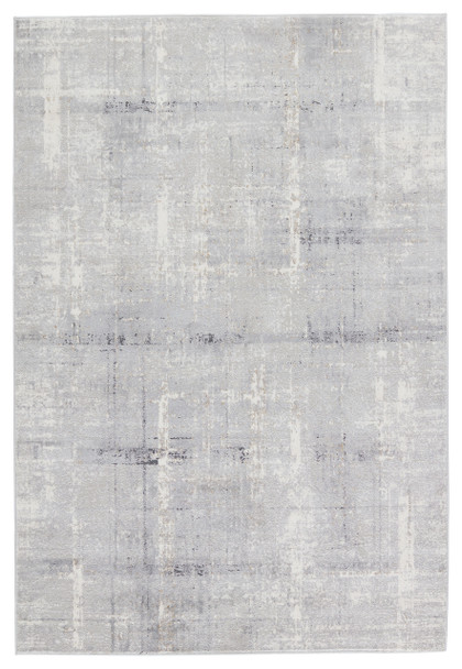 Jaipur Living Lavato SOC01 Abstract Light Gray Power Loomed Area Rugs