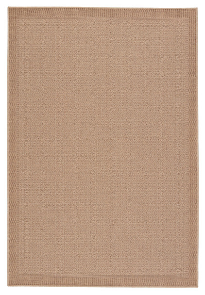 Jaipur Living Maeva TAH01 Border Beige Power Loomed Area Rugs