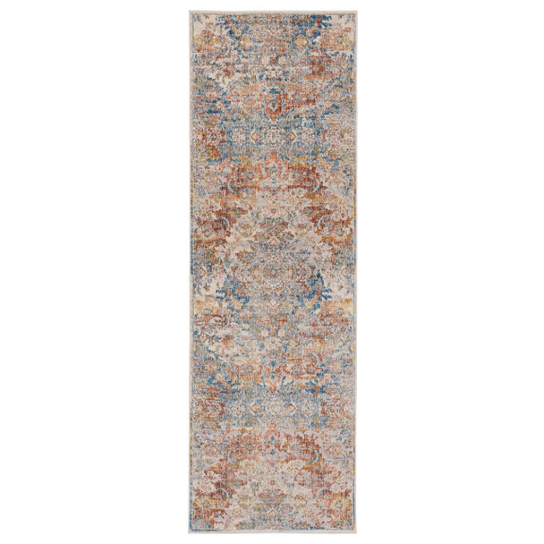 Jaipur Living Jemsa TRR05 Medallion Blue Power Loomed Area Rugs