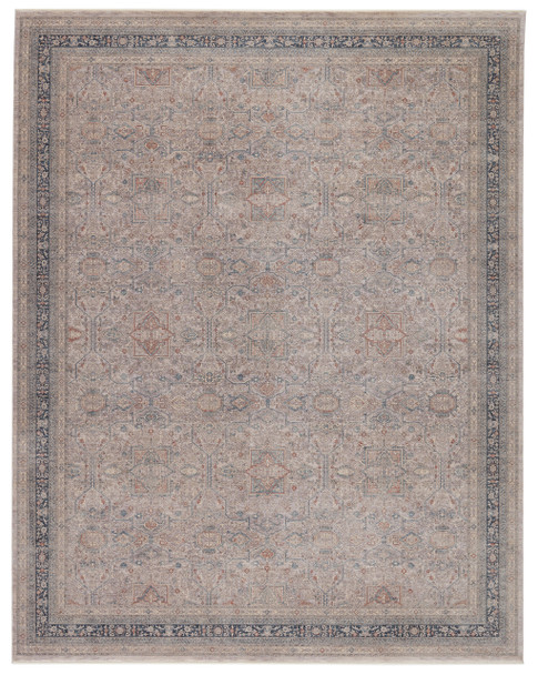 Jaipur Living Brinson WNO03 Oriental Blue Power Loomed Area Rugs