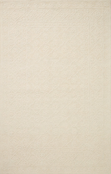 Loloi Cecelia Cec-01 Ivory / Ivory Hand Tufted Area Rugs