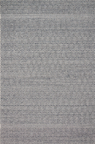 Loloi Cole Col-02 Denim / Grey Power Loomed Area Rugs