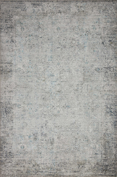 Loloi II Drift Dri-05 Ivory / Silver Power Loomed Area Rugs