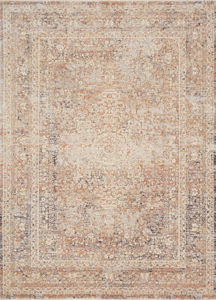 Loloi Faye Fay-03 Sky / Sand Power Loomed Area Rugs