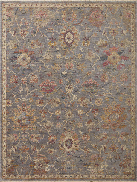 Loloi Giada Gia-03 Silver / Multi Power Loomed Area Rugs