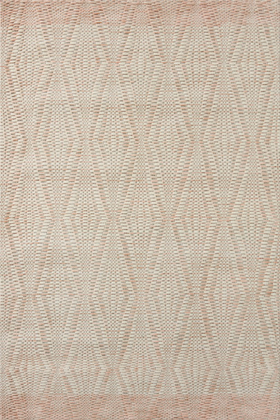 Loloi Kenzie Knz-01 Ivory / Blush Hand Woven Area Rugs