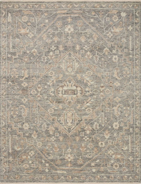 Loloi Marco Mco-02 Granite / Taupe Hand Knotted Area Rugs