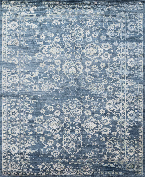 Loloi Mirage Mk-01 Denim Hand Knotted Area Rugs