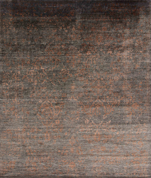 Loloi Mirage Mk-04 Charcoal / Copper Hand Knotted Area Rugs