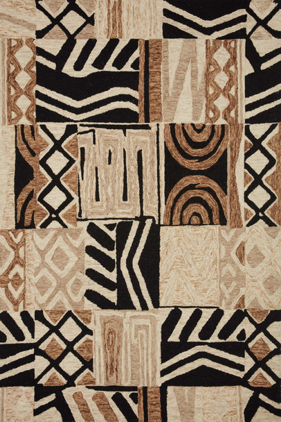 Loloi Nala Nal-02 Tobacco / Natural Hand Tufted Area Rugs